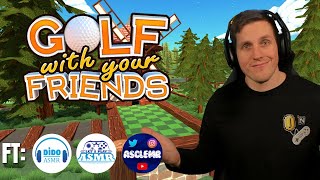ASMR Gaming The Most Relaxing Golf With Your Friends (Ft. Dido, Let's Play, AScleMR) screenshot 5