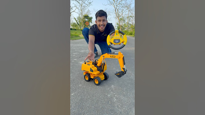 RC Bulldozer Se Accha RC Excavator