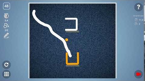 Check out how I solved level 48 in Brain It On! #BrainItOn