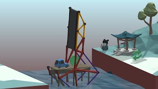 Poly Bridge [Ep 24]: Bridges flipping around... (6-10, 6-11, 6-12)