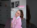 coleta con volúmen y línea 🎀🎀#hairstyle #peinado #cleanlook #tutorial #grwm #pelo #coleta #beauty
