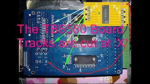 CNC CONTROLLER TB6560 BOARD FIXED
