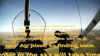 Old Sarum to Yatesbury with formation  flight including Stonehenge