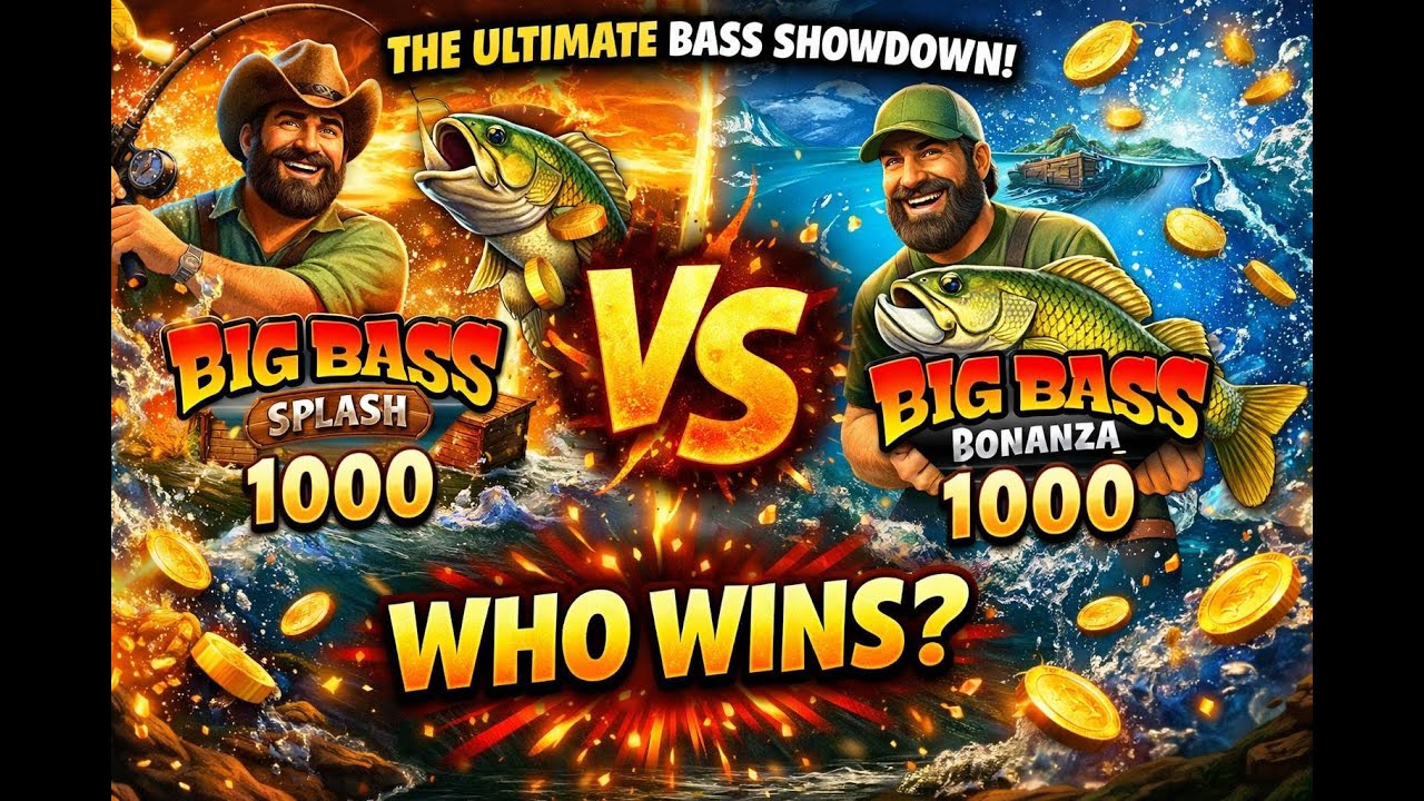 Big Bass Splash 1000 vs Big Bass Bonanza 1000 | The Ultimate Bass Showdown!