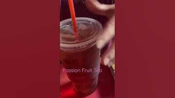 Easy Passion Fruit Tea! #shorts #shortsvideo