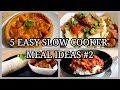 5 MORE SLOW COOKER MEALS ~ EASY FAMILY MEAL IDEAS #2