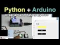 Python + Arduino pyserial send LED state to python