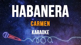 Georges Bizet • Carmen  - L'amour Est Un Oiseau Rebelle (Habanera) (Karaoke)