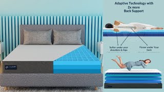 The Sleep Company SmartGRID Luxe Mattress 8 inch Soft King Size Mattress 78x72x8 screenshot 5