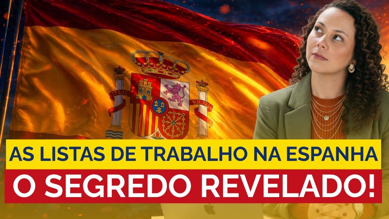 ESPANHA PRECISA DE PROFISSIONAIS: VEJA A LISTA OFICIAL!