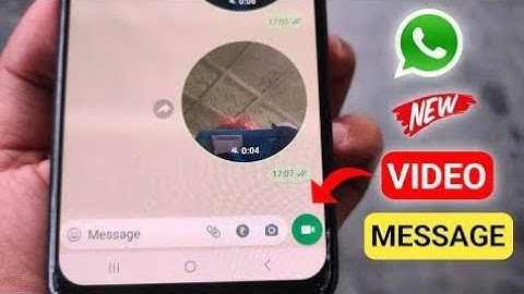 WhatsApp Instant Video Message | How To Send Video Messages on WhatsApp | WhatsApp New Update