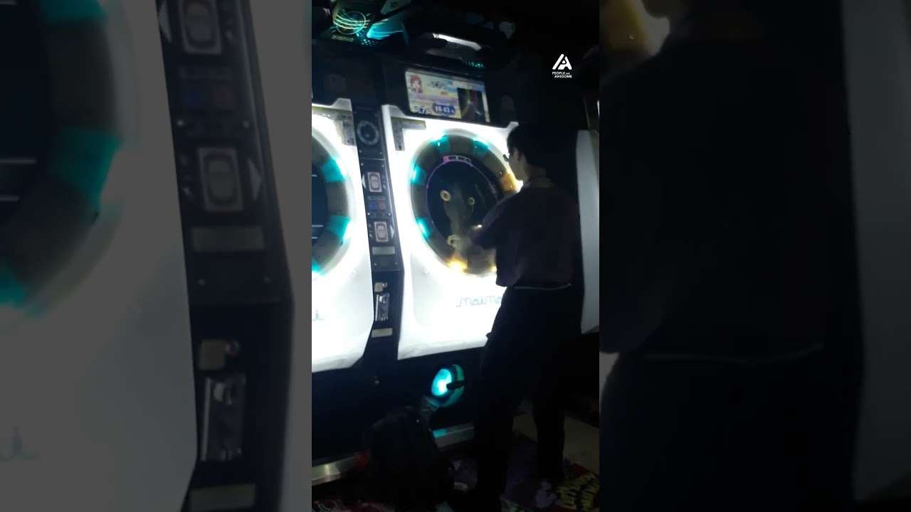 Dominating the arcade with rapid-fire moves! 