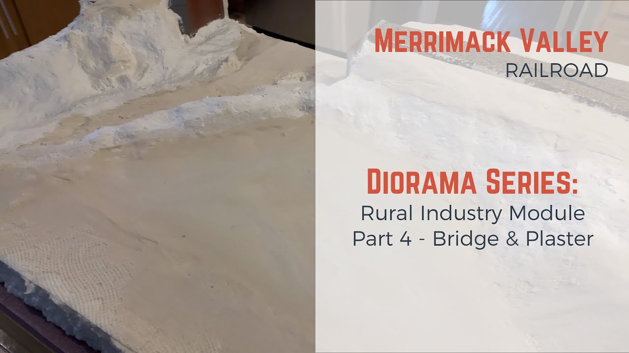 Building the Central Valley Models girder bridge and plastering my HO scale rural industrial