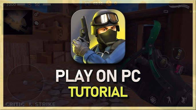 How to Play Critical Strike CS Counter Terrorist Online FPS on Pc Keyboard  Mouse Mapping with Memu 