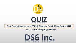 Quiz: First Come First Serve - FCFS | Shortest Seek Time First - SSTF | Disk Scheduling | GATE |