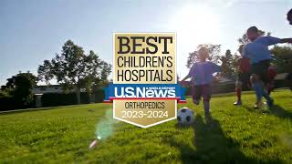 RWJBarnabas Health Children's Hospital Nationally Ranked in Orthopedics by U.S. News & World Report
