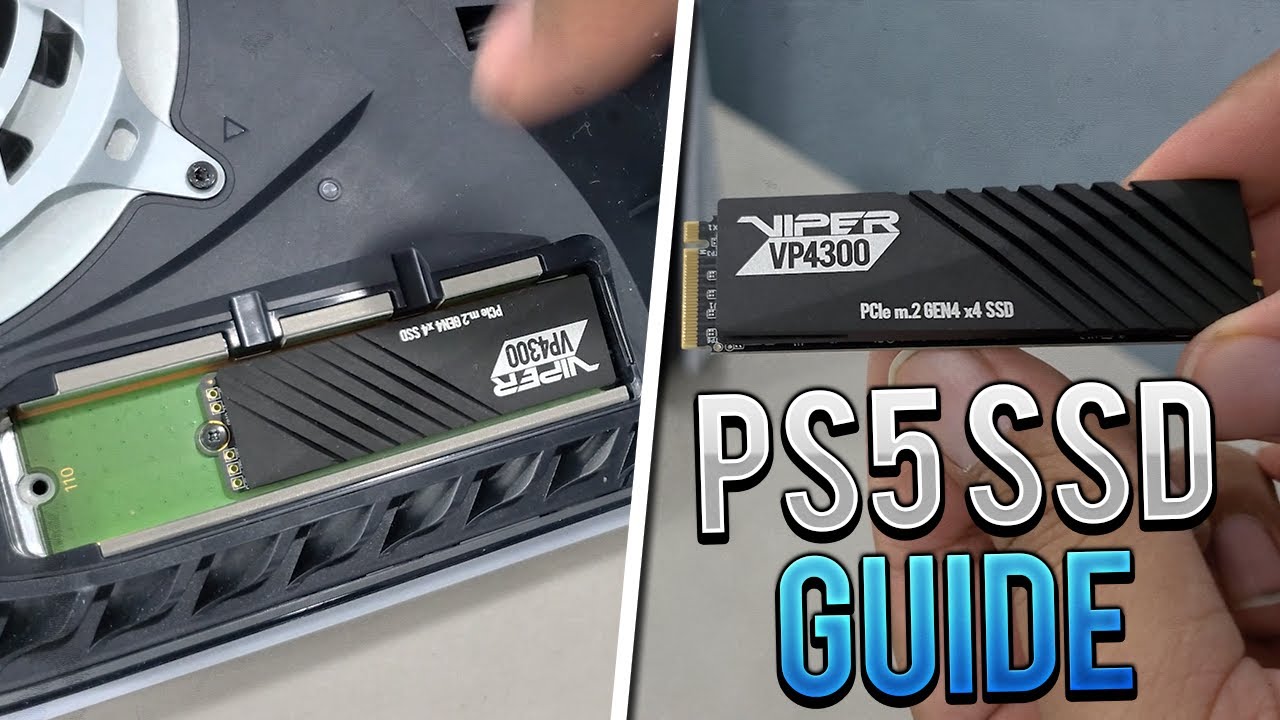 HOW TO INSTALL, FORMAT & USE AN M.2 SSD ON YOUR PLAYSTATION 5! | PS5 SSD  GUIDE - YouTube