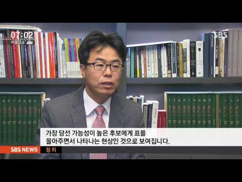 양자 가상대결서 文 41.5 潘 28.2…부동층 '변수' / SBS