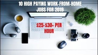 Download lagu 10 High Paying Work From Home Jobs for 2019 10 High Paying Work From Home Jobs for 2019