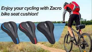 Zacro Spring 2024 Release - Gel Padded Bike Seat Cover
