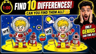 🚀 [Find 10 Differences] Challenge [Can You Spot Them All in 60 Seconds]? #findthedifference #4