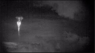 Lightning Sprite Over Hawaii