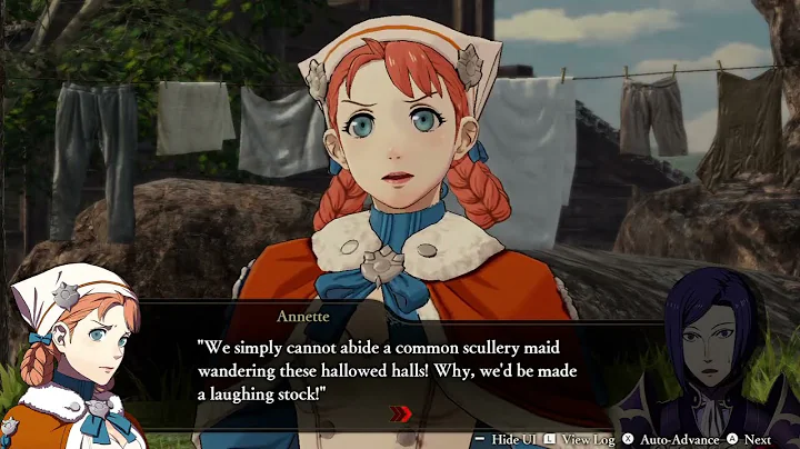 Annette's time to impersonate a noble