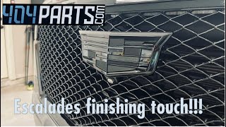 Escalade Blacked out emblems by 404 parts...