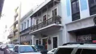 Travel San Juan, Puerto Rico: Bright red house, dressed for XMas