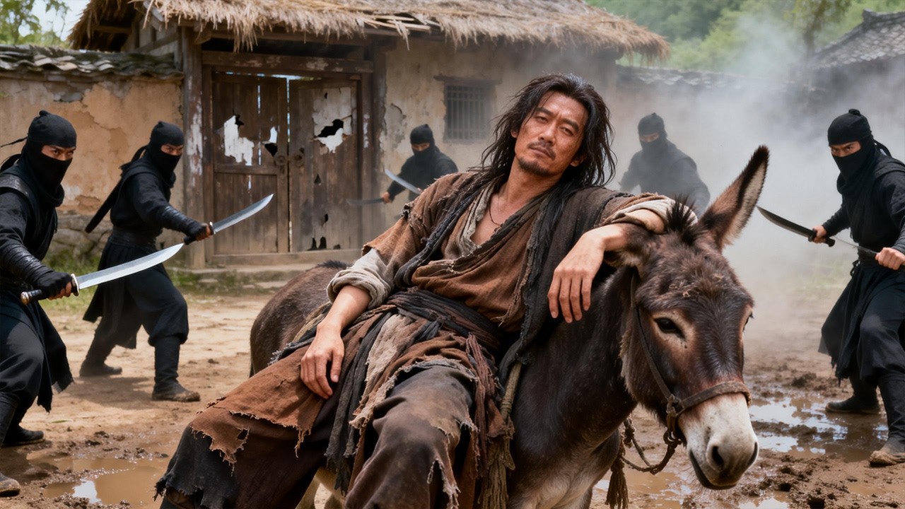 【2026燃爆武俠電影】不起眼街頭乞丐竟是絕世高手，僅憑一根煙鬥瞬殺 6 大東瀛強者！ ⚔️| 高能武侠打戏 | Kung Fu | 许凯 | 景甜 | 赵丽颖 | 肖战 | 甄子丹