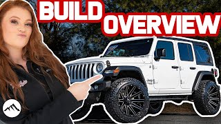 Overview: 2019 Jeep Wrangler w/ 22" Fuel Hardlines, 35" Nitto Tires, & a 2.5 lift