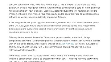 A12 bionic chips   AI powerhouse
