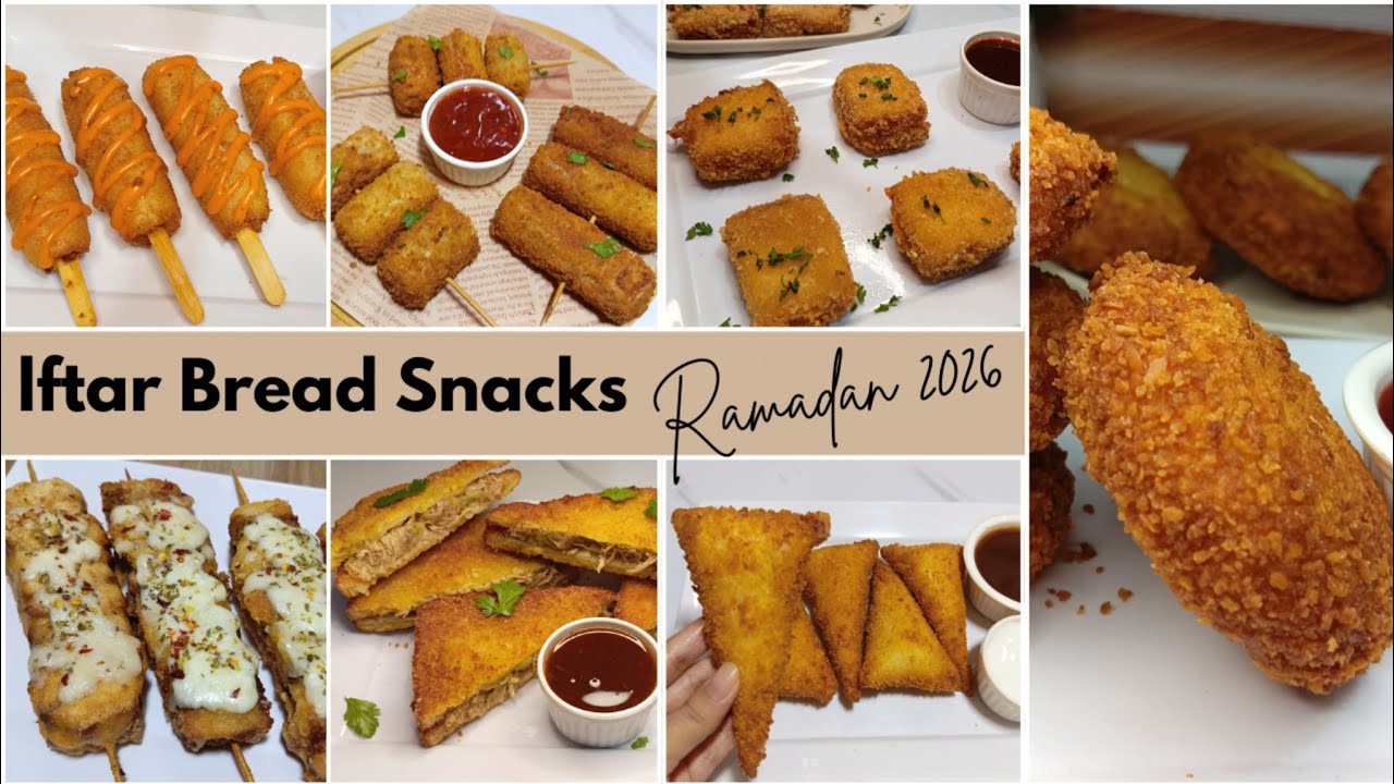 Iftar Special Crispy Bread Snacks Recipes by Taste Tactics | Ramadan 2026