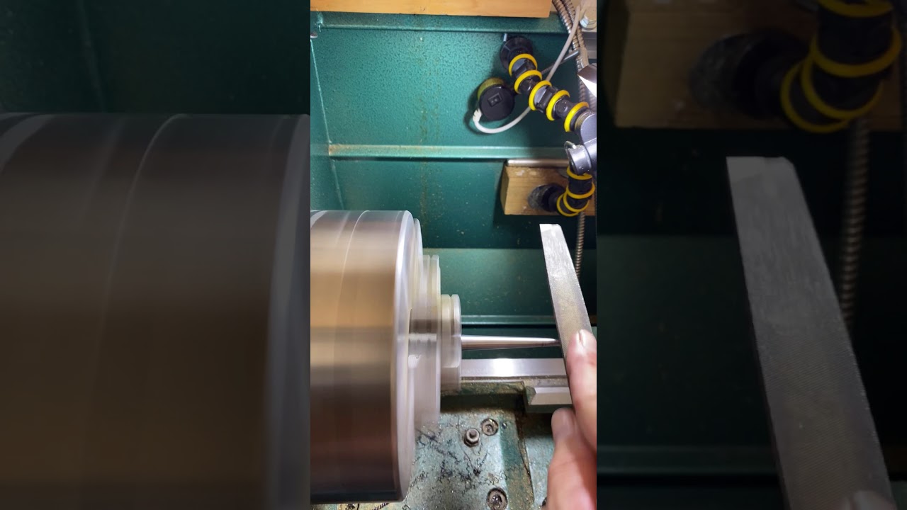 How to make a trumpet mouthpiece Backbore reamer pt1