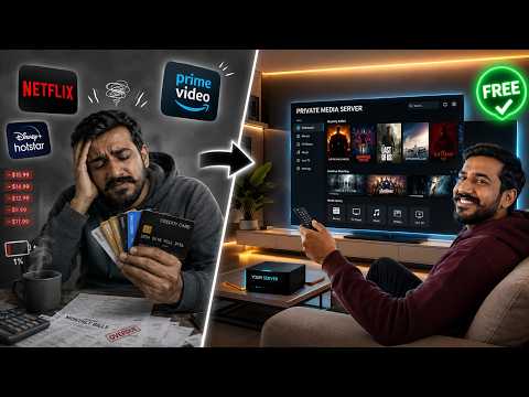 Stop Paying for Netflix! Build Your Own Private Media Server for Rs.0! 🚀| Automation Thamizhan