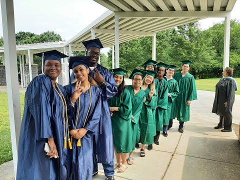 Graduation Walk 2023 - Weaver and Middle College at GTCC-Greensboro at Bessemer Elementary