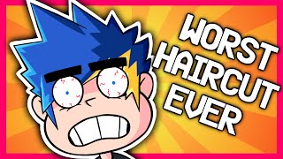 Most AWKWARD Haircut of All Time! - Animated Me - @Crunchlins