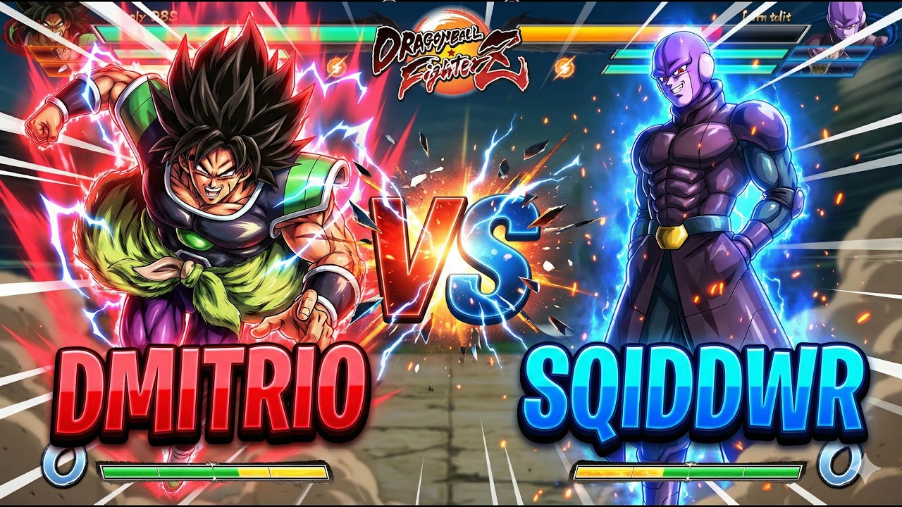 SQIDDWR vs DMITRI THE MOST BRUTAL FIGHT IN DRAGON BALL FIGHTERZ!