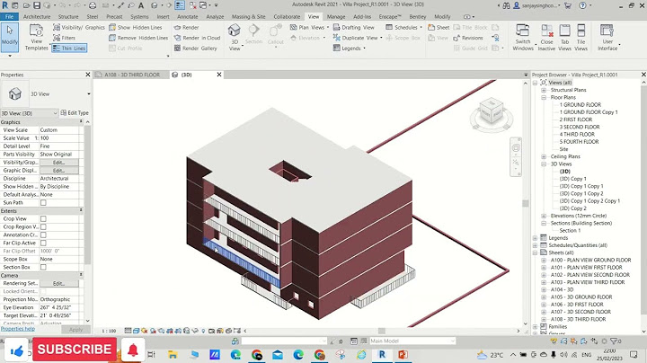 Hướng dẫn render trong revit	Informational, Transactional