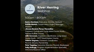 2024 River Herring & American Eel Survey Training