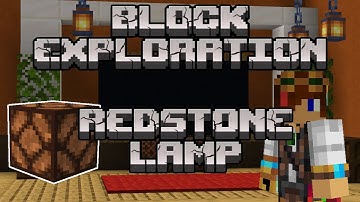 Redstone Lamp | Block Exploration Video