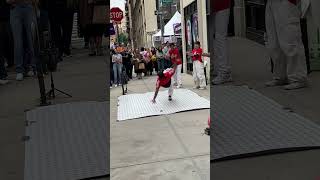 An amazing performance by a bboy crew #newyork #bboy #nyc