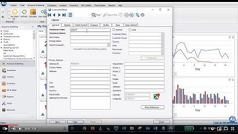 How to create customer in Axolon ERP