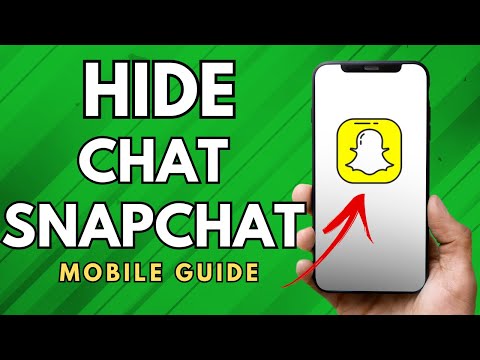 How To Hide Chat On Snapchat -