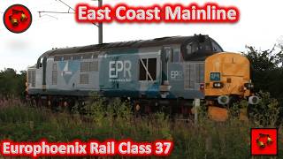 Europhoenix Class 37, 37423 “Perseus” (East Coast Mainline)
