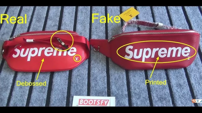 Louis Vuitton Red Supreme Bum Bag