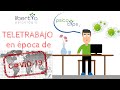 Teletrabajo en época de COVID-19