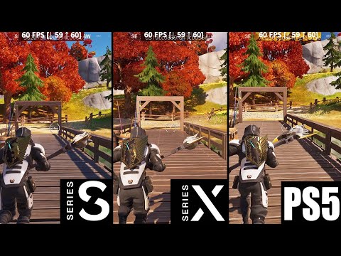 Series S Vs. Series X Vs. PlayStation 5 | Fortnite Chapter 4 Graphics Comparison U0026 FPS Test