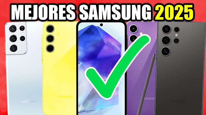 ✅ Los 5 MEJORES SAMSUNG PARA COMPRAR EN 2025 ¿QUE SAMSUNG COMPRAR?