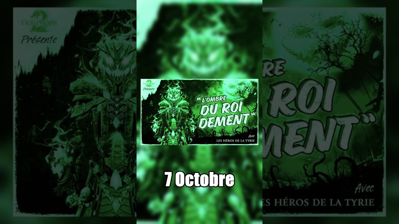 Halloween GW2 arrive plus tôt cette année 🎃 | Ombre du Roi Dément 2025